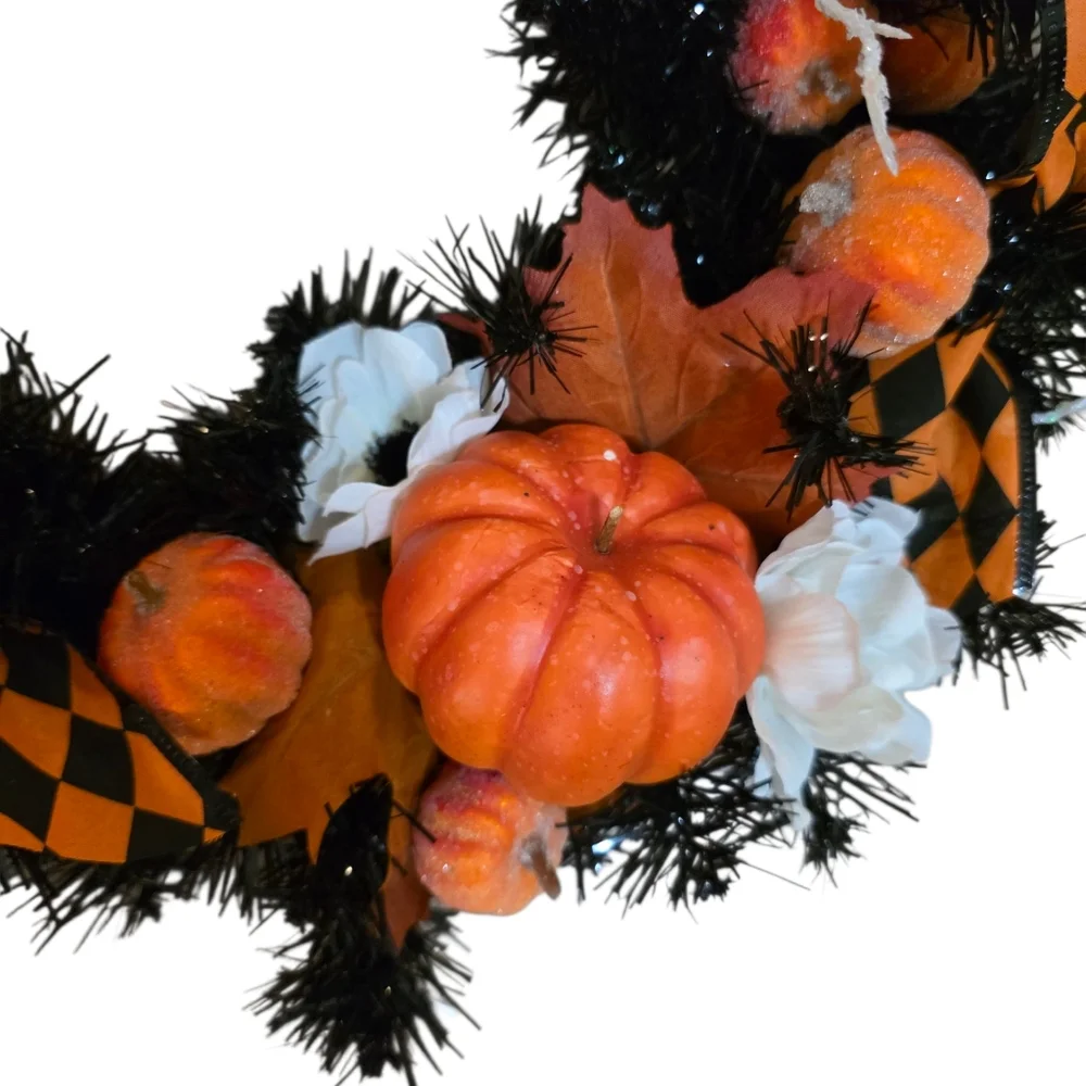 Fall Halloween Wreath 16